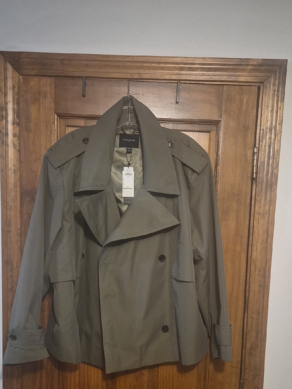 Banana Republic Olive Green Trench Coat